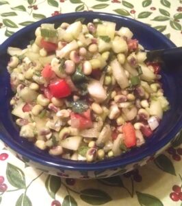 Healthy ‘Texas Caviar’ Southern Pea Salad Recipe Image